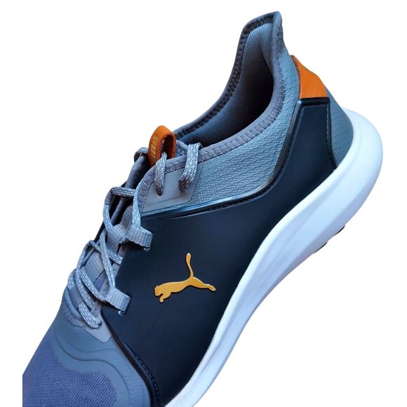 Puma IGNITE FASTEN8 PRO Men's Spikeless Gray Golf Shoes PWRStrap Fit Size 11.5 - Picture 5 of 10